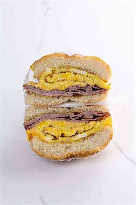 Ham Egg and Cheese Sandwich - Umami Girl