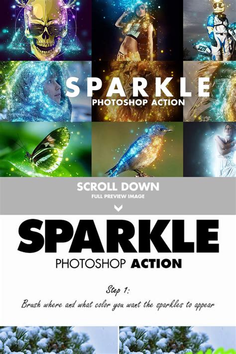 Sparkle Photoshop Action Masterbundles