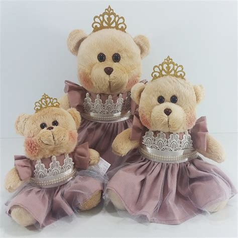 Trio De Ursas Princesas Reais Nude G M P Bicho Pel Cia De