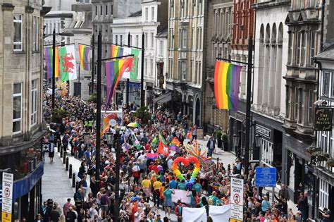 The Best Photos From Pride Cymru Including The Bands Revellers