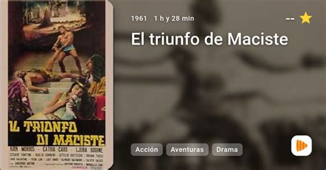 El Triunfo De Maciste Playmax