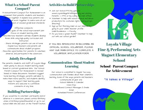 Parents Resources Parents Loyola Village Fine And Performing Arts