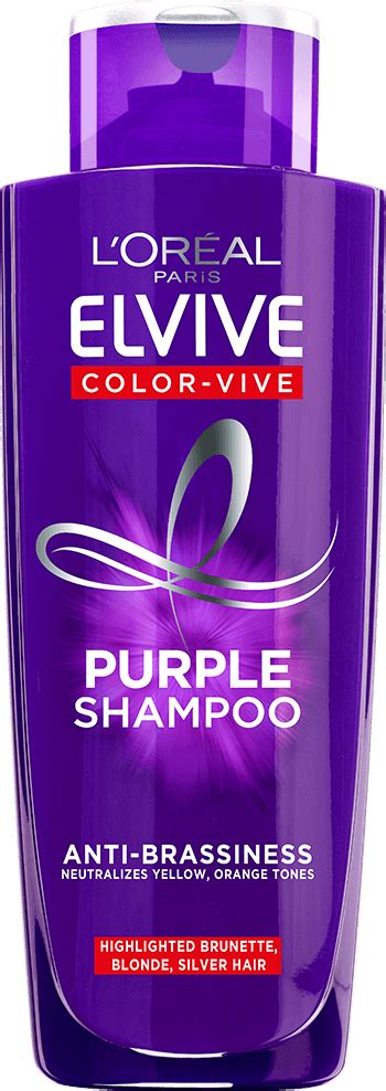 Elvive Color Vive Cuidado Del Cabello Shampoo Purple L Or Al Paris