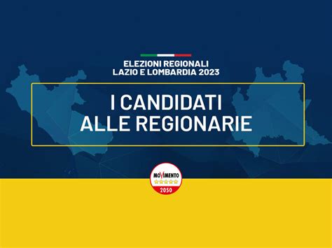 Regionarie 2023 Le Liste Dei Candidati Movimento 5 Stelle