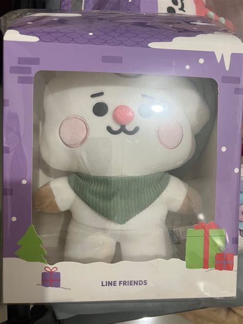 BT21 Holiday Standing Doll RJ Hobbies Toys Memorabilia