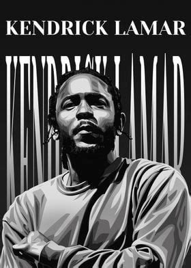 Kendrick Lamar Poster By Athlehema By MochtretPro Displate