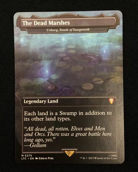 The Dead Marshes Urborg Tomb Of Yawgmoth MTG Proxy Commander The