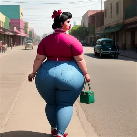 High Def Pictures 1950s Fat Ssbbw Mexican Woman With Huge Ass