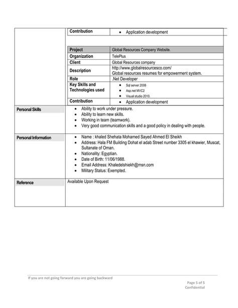 Khaled El Sheikh Curriculum Vitae Pdf