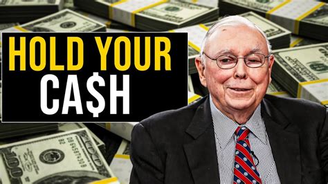 Charlie Munger Predicts An Epic Recession Youtube