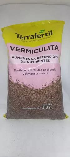 Sustrato Vermiculita Terrafertil 5l Hidroponia Cultivo