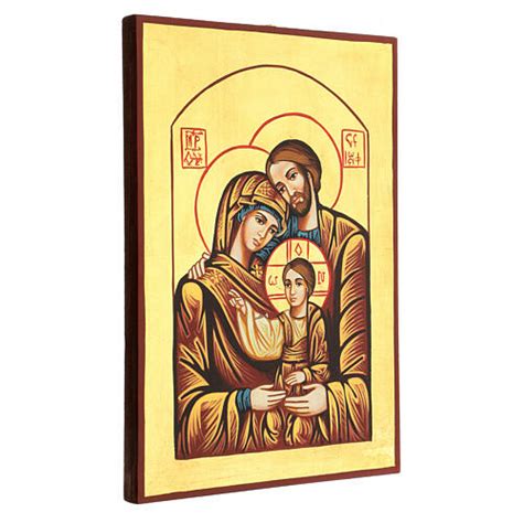 Icona Sacra Famiglia Romania Dipinta A Mano Vendita Online Su Holyart