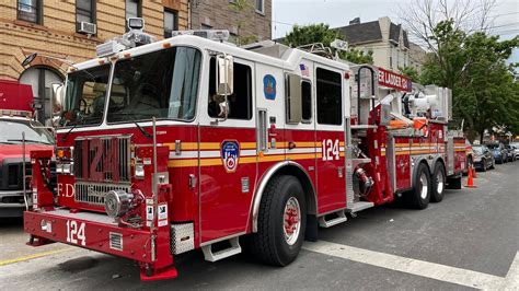 EXCLUSIVE FIRST VIDEO OF BRAND NEW 2020 FDNY TOWER LADDER 124