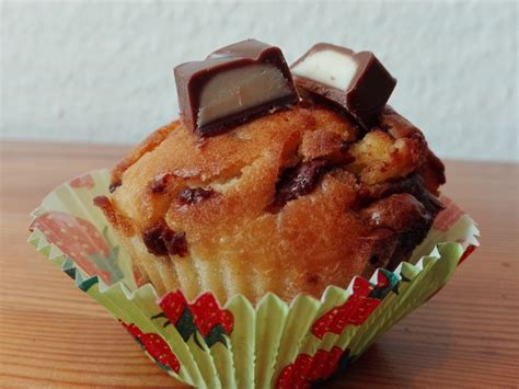 Kinderschokolade Muffins Von Pinktroublebee Chefkoch De