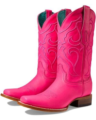 Pink Frye Boots For Women Lyst