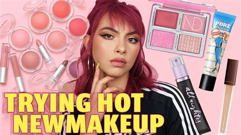 Trying Hot New Makeup Ulta And Sephora Haul Review Youtube