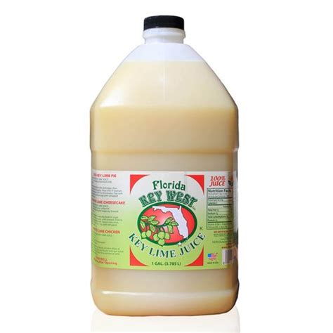 100 Authentic Key Lime Juice 41 Gal B00hk0djqk 8287