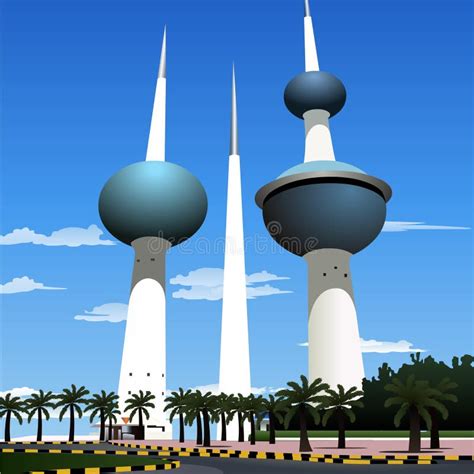 Kuwait Water Towers Kuwaits 300ft Water Towers Minaret Like In Their