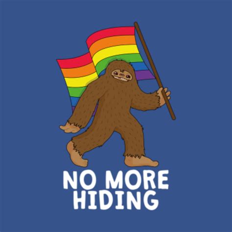 Bigfoot And Gay Pride Flag Gay Pride Tapestry TeePublic