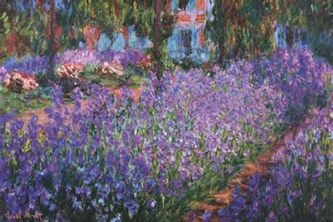 The Artist S Garden At Giverny C 1900 Fine Art Print By Claude Monet