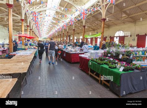 Barnstaple Pannier Market Butchers Row Barnstaple Devon England