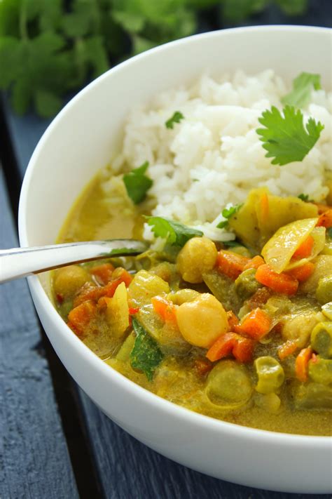 Crockpot Vegetable Curry - The Fitchen