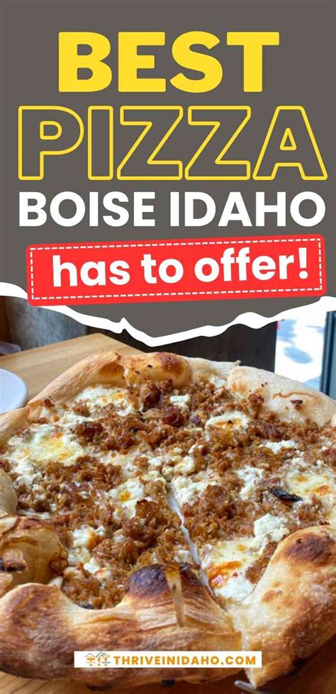 The Best Pizza Boise Idaho Has To Offer