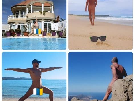 8 Day Men S Naked Yoga And Adventure Yoga Holiday In Costa Calma