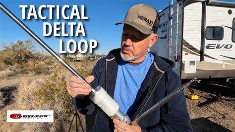 Tactical Delta Loop From Chameleon Antenna K Sw Ham Radio Youtube