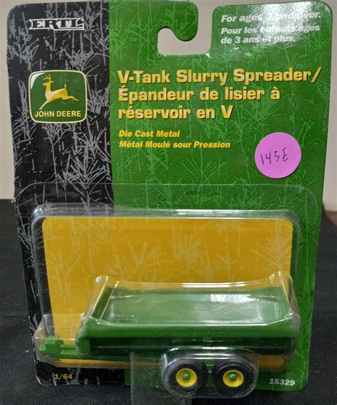 Lot Ertl John Deere V Tank Slurry Spreader