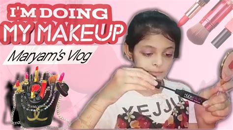 I M Doing My Makeup 💄 My Makeup Video Marym S Vlog ️💙 Youtube