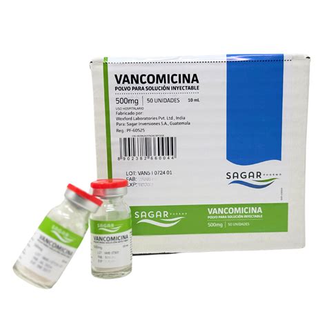 Vancomicina - Droguería Sainsa