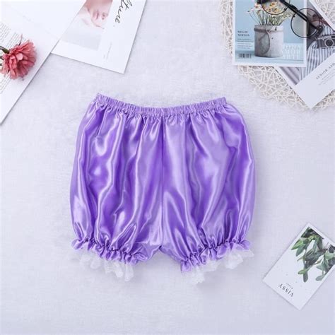 Sous vêtement Short Lolita en dentelle pour femmes et filles Lingerie brillante bouffantes de