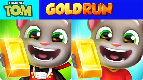 Talking Tom Gold Run Halloween VS Talking Tom Gold Run - YouTube