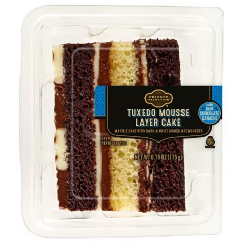 Private Selection® 3 Layer Tuxedo Mousse Cake Slice 618 Ralphs