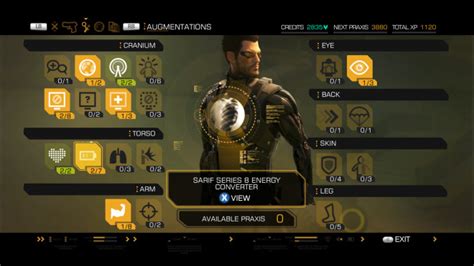 Deus Ex Human Revolution Game Ui Database