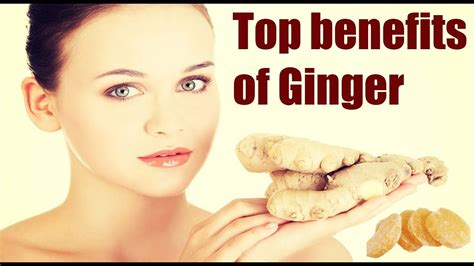 Top Amazing 6 Benefits Of Ginger Youtube