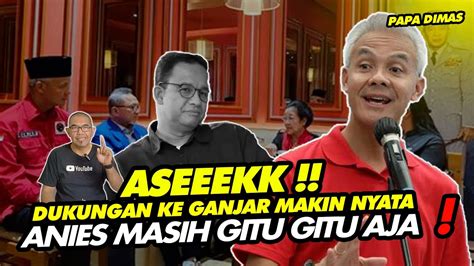 Papa Dimas ASEEEK DUKUNGAN KE GANJAR MAKIN NYATA ANIES KOALISI