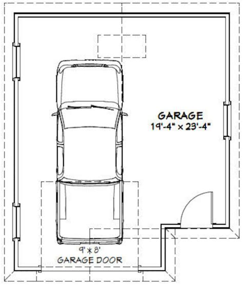 X Car Garages Sq Ft Pdf Floor Plan Instant Etsy