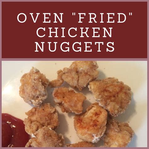 Oven "Fried" Chicken Nuggets | Nutrition Savvy Dietitian