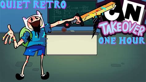 A Cartoon Character Holding A Giant Pencil In Front Of A Chalkboard