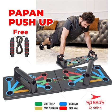 Jual SPEEDS Push Up Board Push Up Stand Alat Bantu Push Up Alat