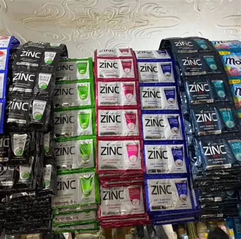 Shampoo Zinc Sachet Shampoo Zinc Rencengan Isi Sachet Lazada