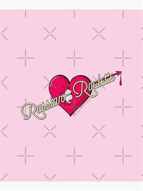 Kpop Red Velvet Russian Roulette Poster By Lysavn Redbubble