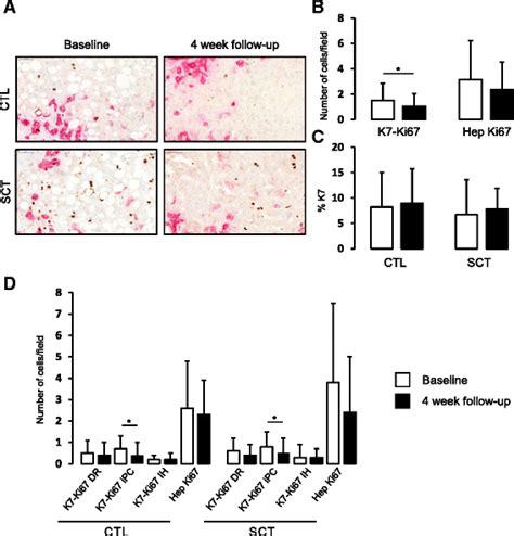 Liver Progenitor Cell Compartment Analysis At Baseline And 4 Weeks In Download Scientific