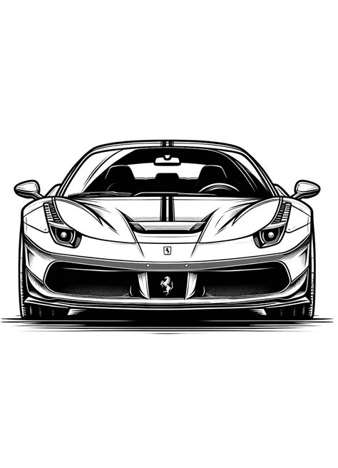 Ferrari 10 Printable Pages