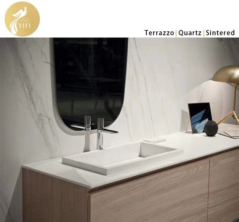 China Good Price Sintered Stone Bathroom Countertops Manufacturers