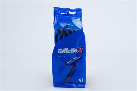 Gillette 2 Disposable Razor 5 Pieces Greenspoon