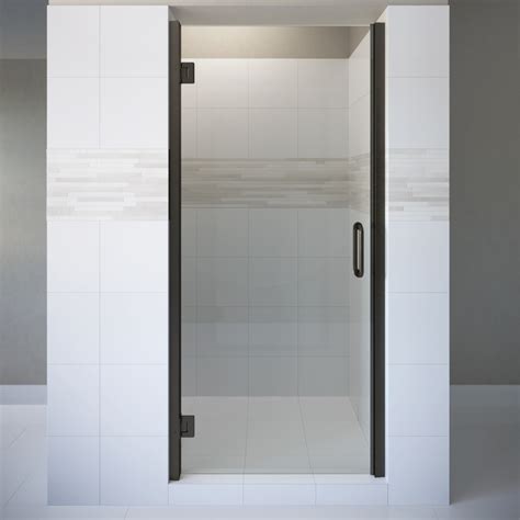 Coppia Frameless 3 8 Inch Glass Swing Shower Door Basco Shower Doors