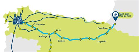 Camino frances map stages | Camino de Santiago Forum